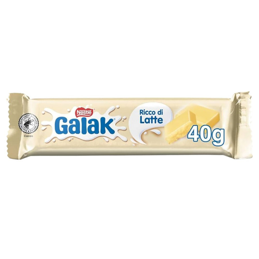 Nestlè Galak, barretta al cioccolato bianco da 40g
