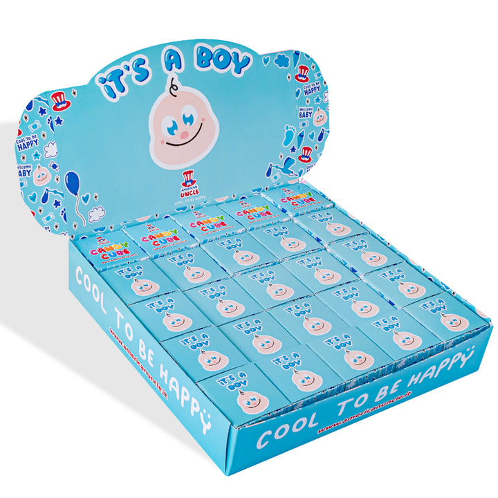 Candy Cube Kit “It’s a boy”, scatoline di caramelle gommose da 50g ideali per baby shower