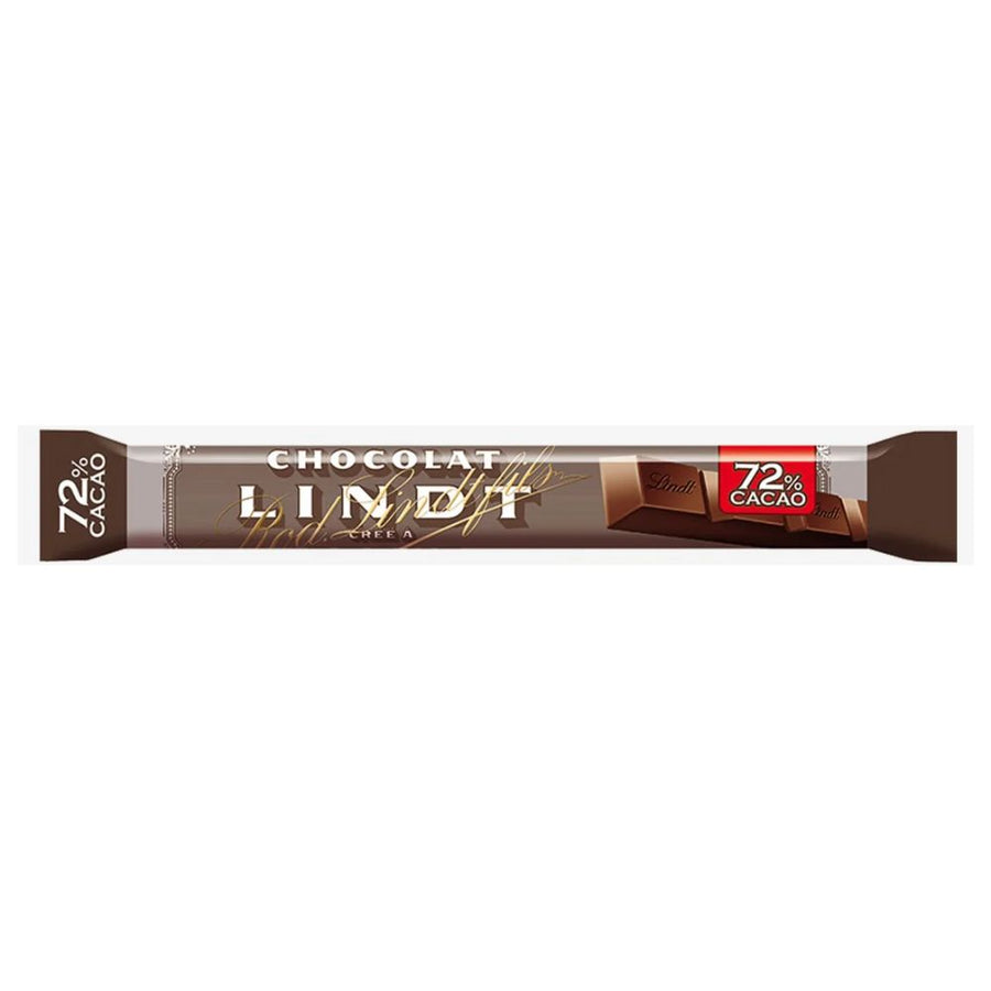 Confezione da 38g, cioccolato fondente extra Lindt.