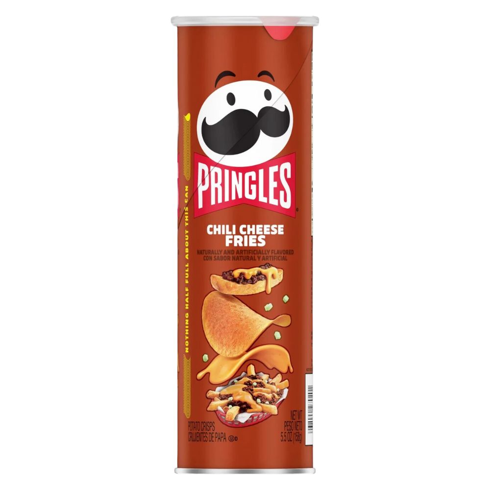 Pringles Chili Cheese Fries - Chips mit Chili-Käse-Geschmack, 156g ... Pringles Chili Cheese Fries - Chips mit Chili-Käse-Geschmack, 156g ...