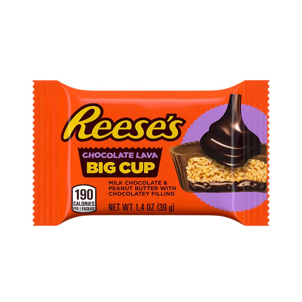 Confezione da 39g cioccolatino ripieno di burro d'arachidi e cioccolato Reese's.