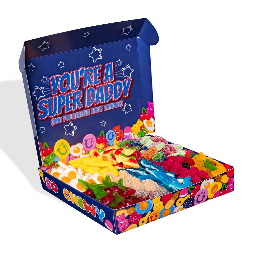 Candy Box 'Bester Papa der Welt' - Gummibärchendose zum Befüllen mit ... Candy Box 'Bester Papa der Welt' - Gummibärchendose zum Befüllen mit ...