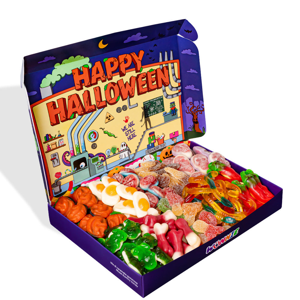 Scatola di caramelle Wunnie box halloween da 1kg