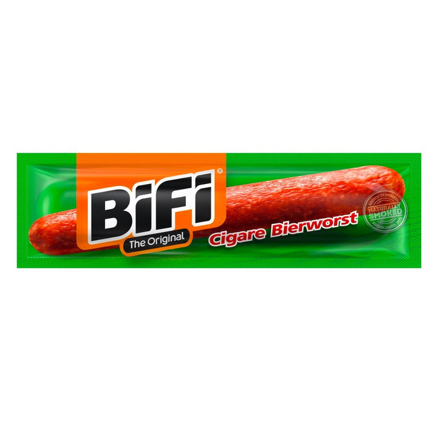 Confezione da 30g di carne secca Bifi the original cigare