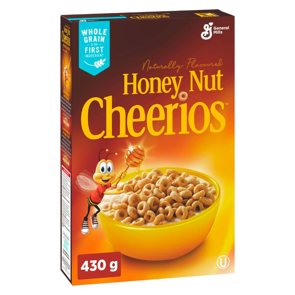 Cheerios Honey Nut au Miel et Aux Noix - Haferflocken mit Honig- und ...