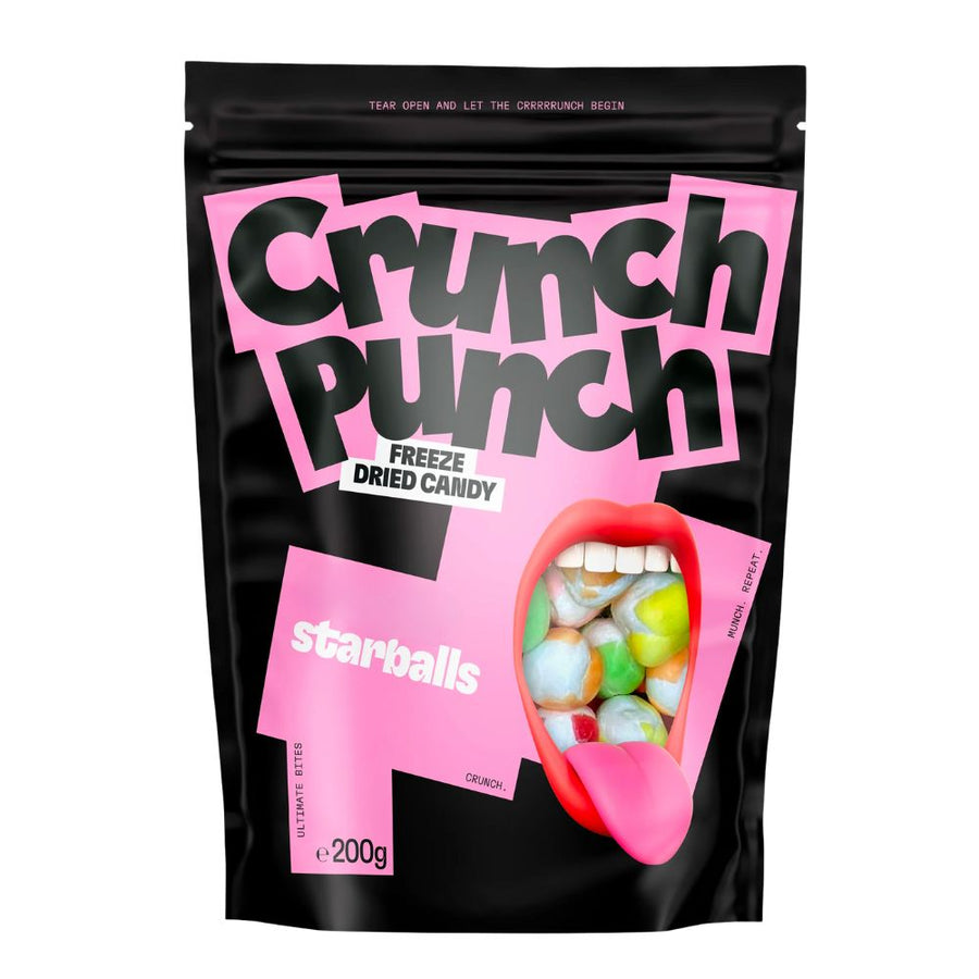 Confezione da 200g di caramelle liofilizzate Crunch Punch