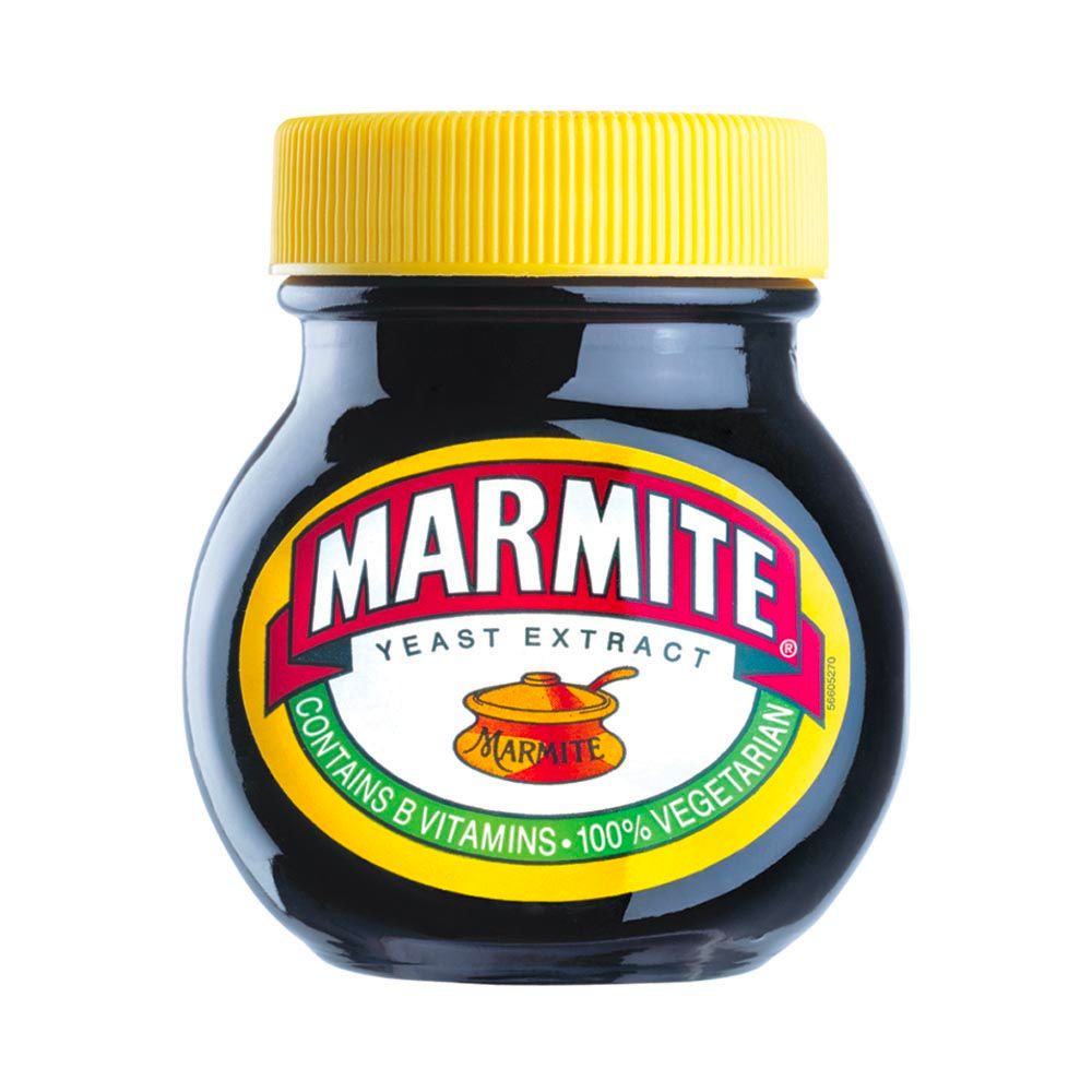 Confezione da 250g di estratto di lievito vegano Marmite Yeast Extract