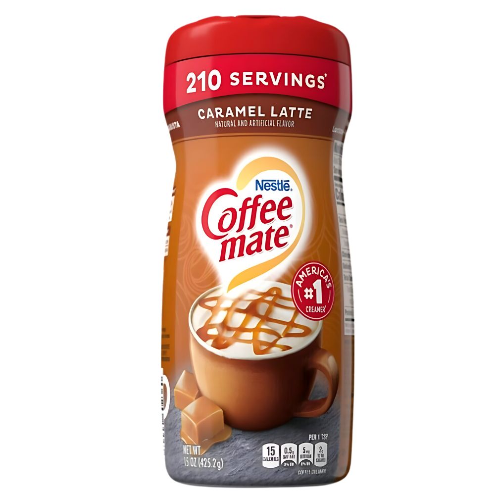 Nestlé Coffee-Mate Caramel Latte, miscela in polvere al latte e caramello da 425.2g