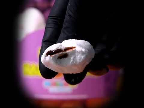 Mallow Jumble "Frohes Halloween", Glas von marshmallow zum Zusammenstellen mit deinen Lieblingsgeschmäckern