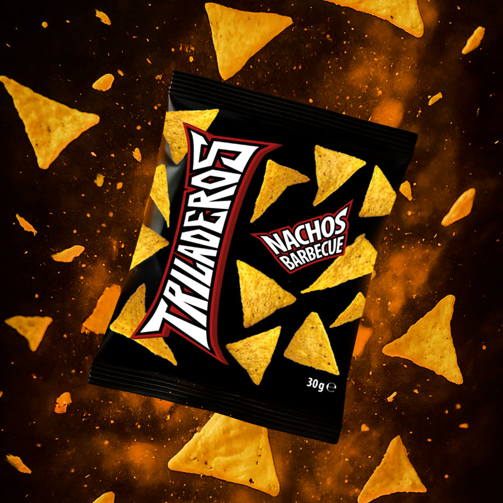 10 confezioni da 30g di nachos al barbecue Triladeros