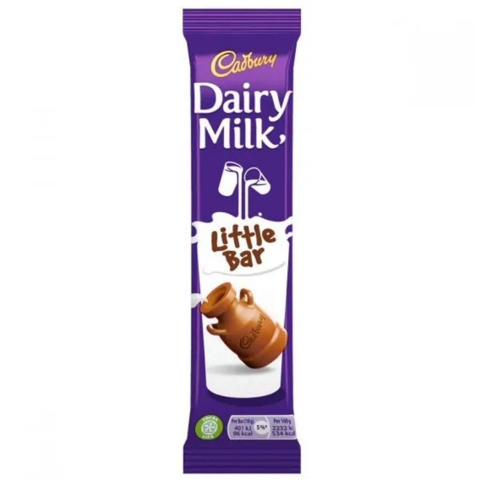 Cadbury Dairy Milk Little Bar 18g Milchschokoladenriegel American Uncle
