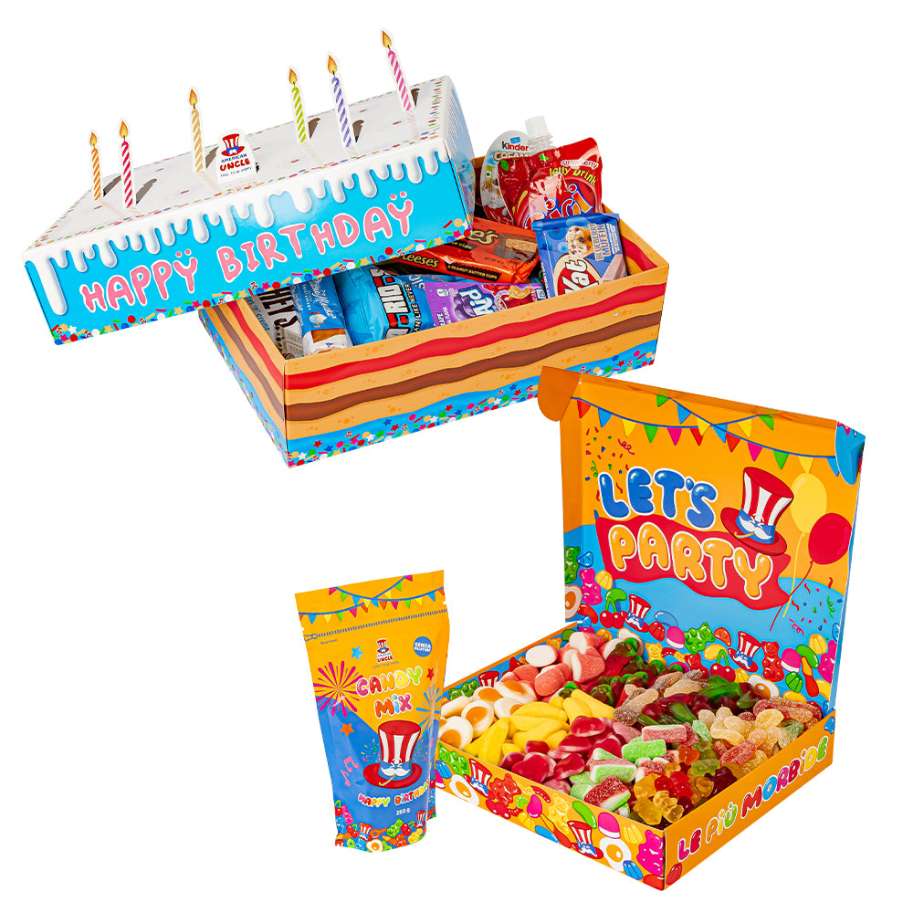 Birthday box + Candy box Geburtstagsausgabe