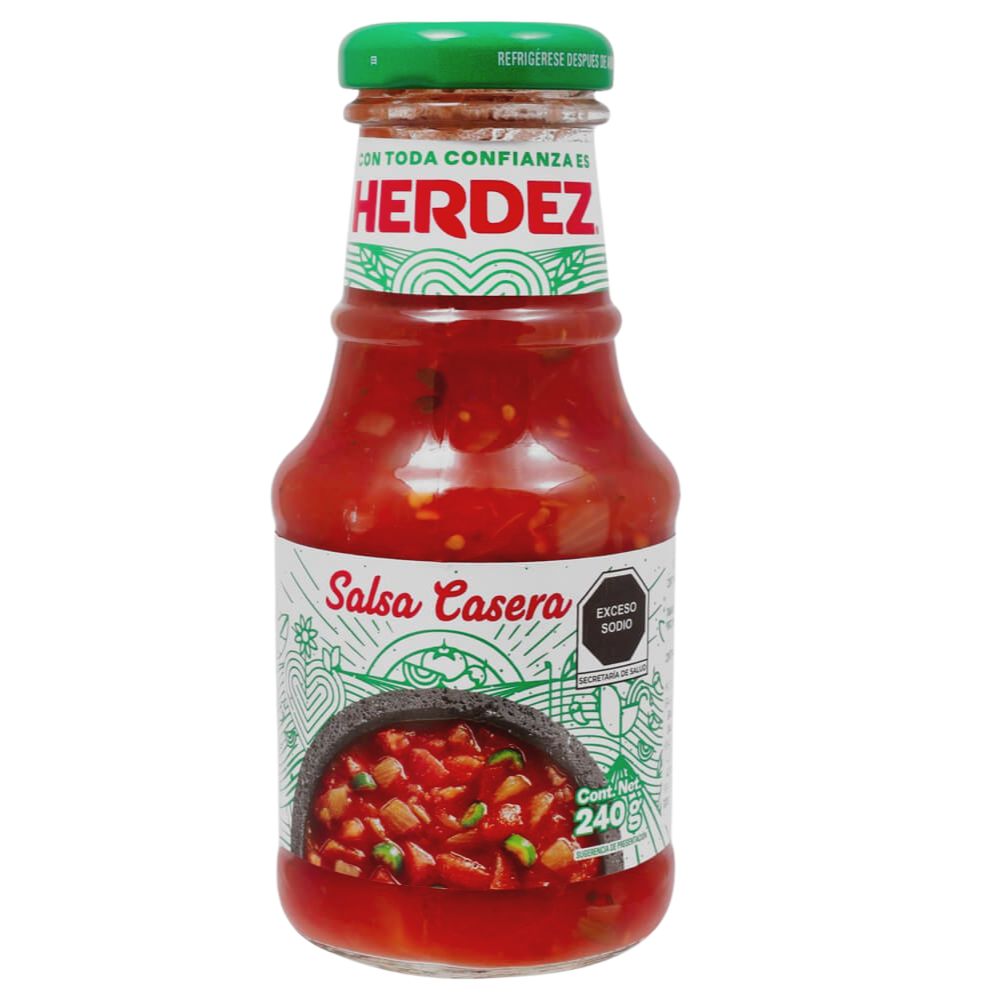 Herdez Salsa Casera - würzige scharfe Salsa aus 240g – American Uncle Herdez Salsa Casera - würzige scharfe Salsa aus 240g – American Uncle
