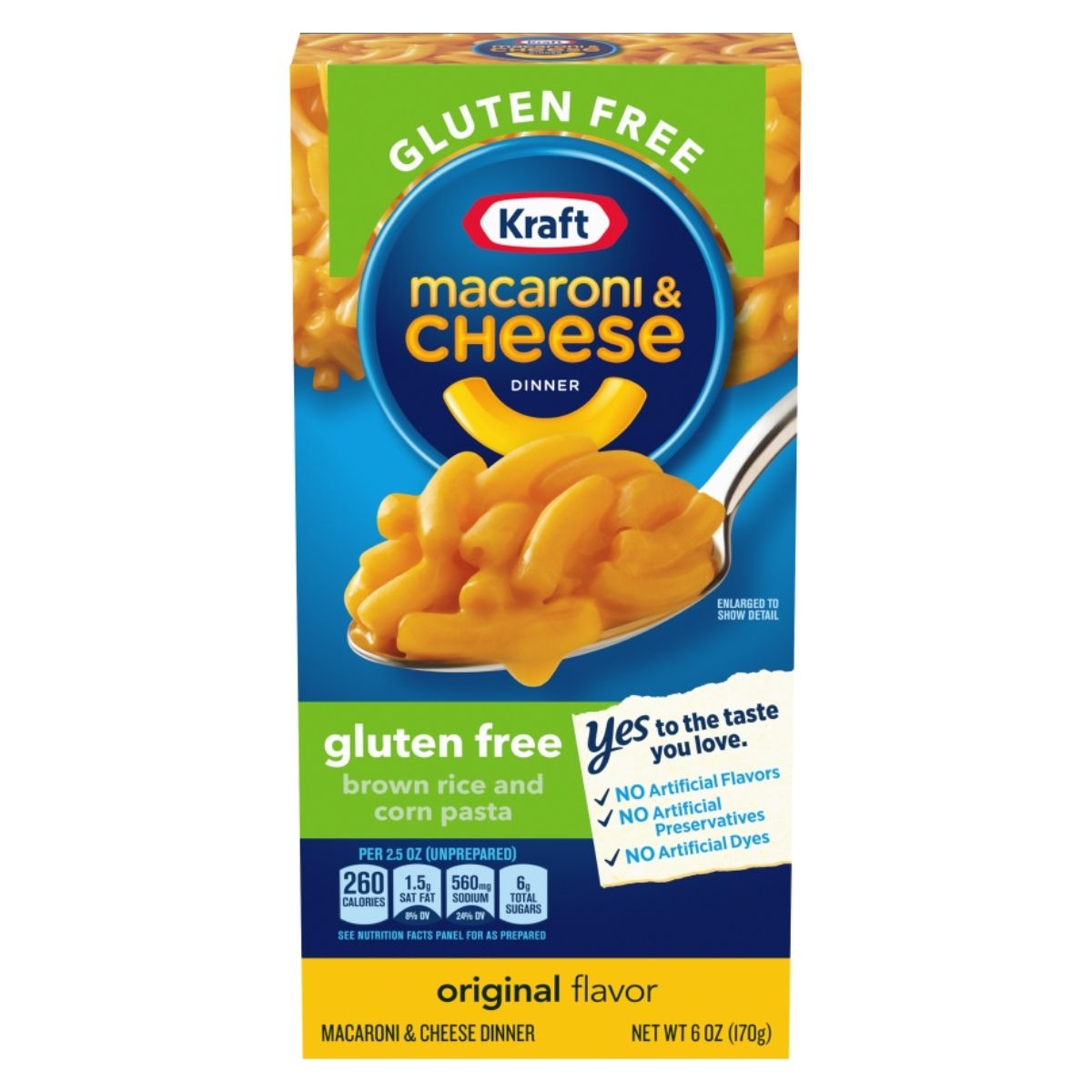 Kraft Macaroni &amp; Cheese Glutenfrei - glutenfreie Käsenudeln - 170g ...