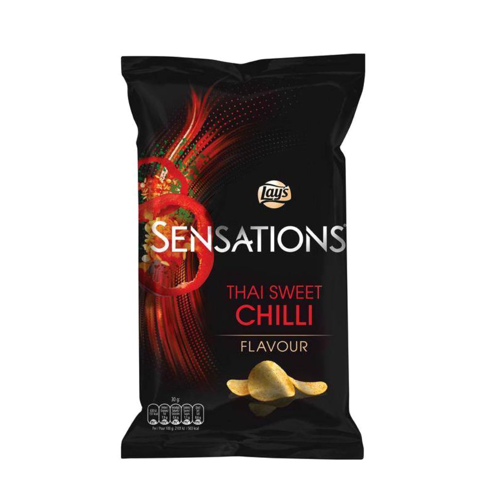 Lay's Sensations Thai Sweet Chili Flavour - Chips mit Thai-Chili ...