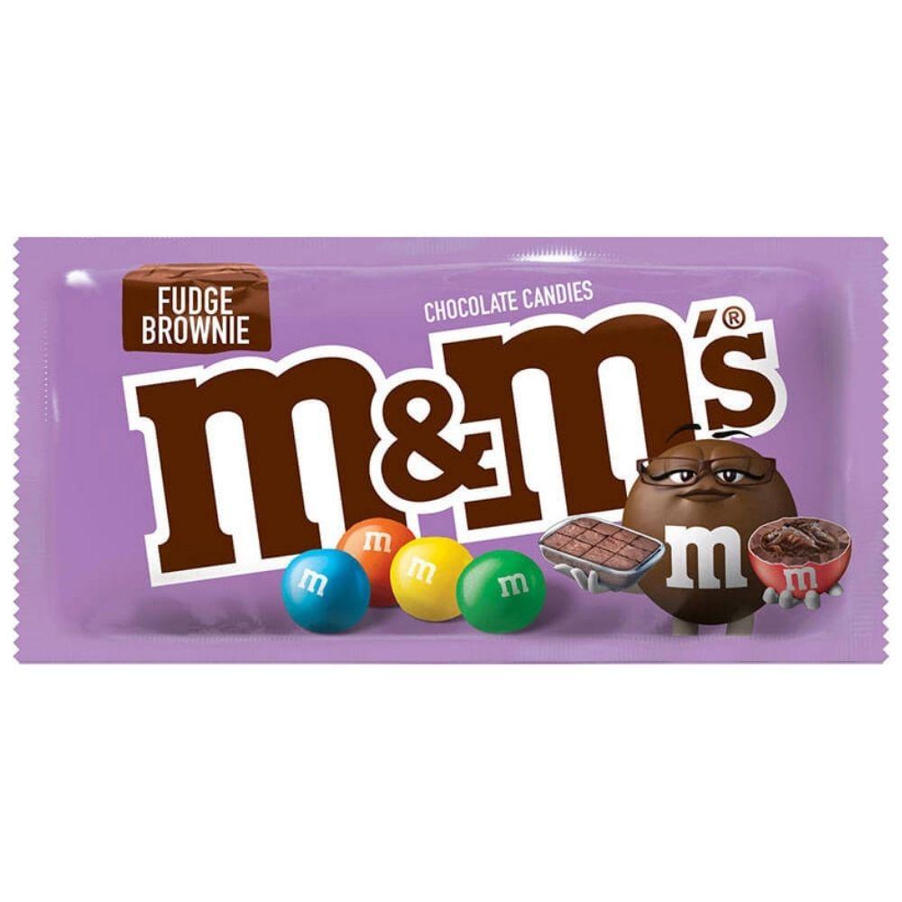 M&M's Fudge Brownie, m&m's con pezzi di brownie da 40g (4753612406881)