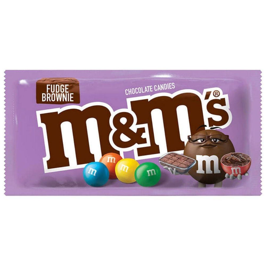 M&M's Fudge Brownie, m&m's con pezzi di brownie da 40g (4753612406881)