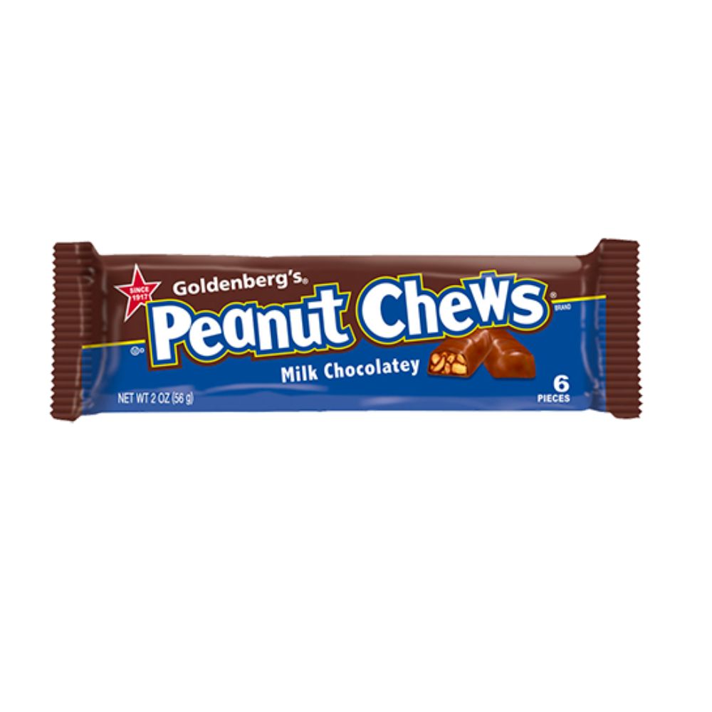 Peanut Chews Milk Chocolatey mit Milchschokolade überzogene Erdnüsse