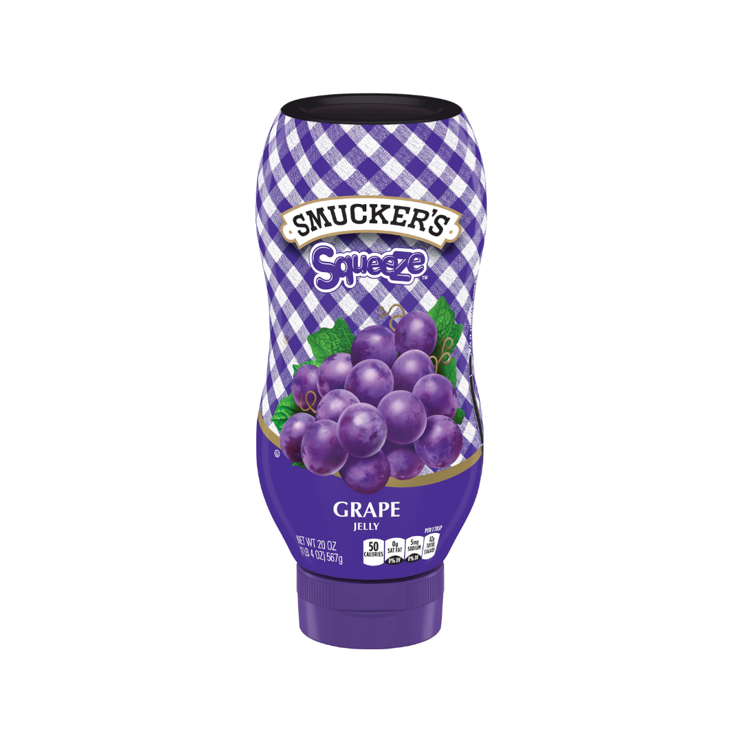 Smucker's Squeeze Grape, Trauben-Topping 567g