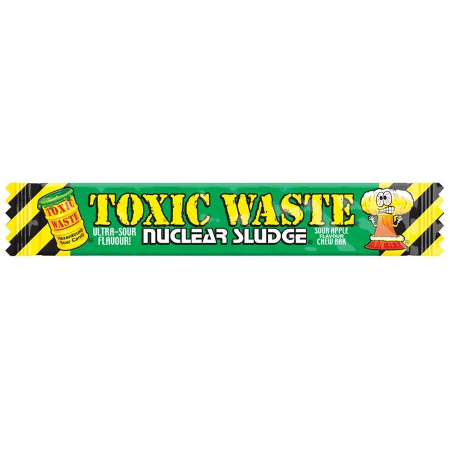 Toxic Waste Nuclear Sludge Chew Bar Sour Apple 20g