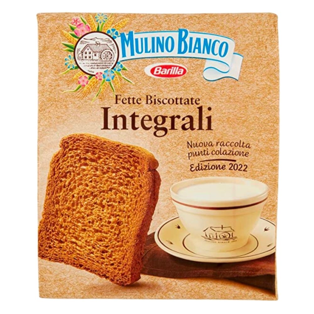 Mulino Bianco Getreide Zwieback + Italian Gourmet Tomaten - Italienisches Frühstück