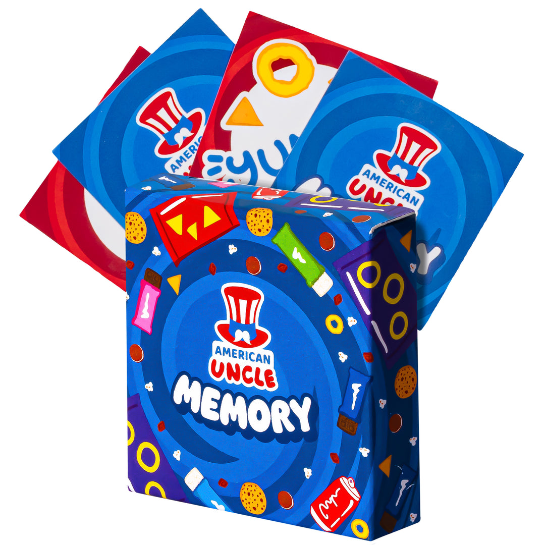 American Uncle Memory-Spiel, Spiel mit 30 Memory-Karten 