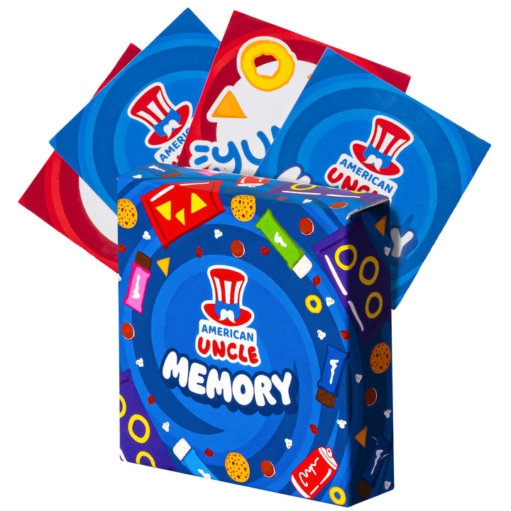 American Uncle Memory-Spiel, Spiel mit 30 Memory-Karten 