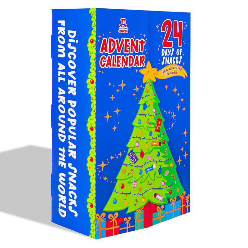 [GLUTEN FREE] Adventskalender Spezial 2024, Box mit +24 glutenfreien süßen und herzhaften Überraschungssnacks