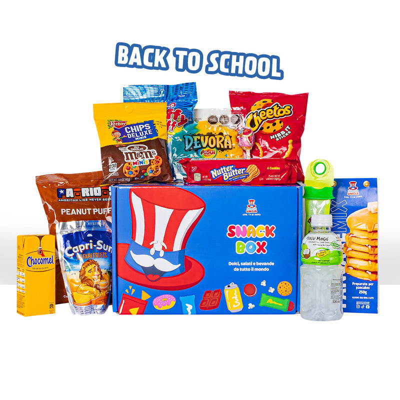 Back to School Box, 12er Snack-Box für den Schulbeginn