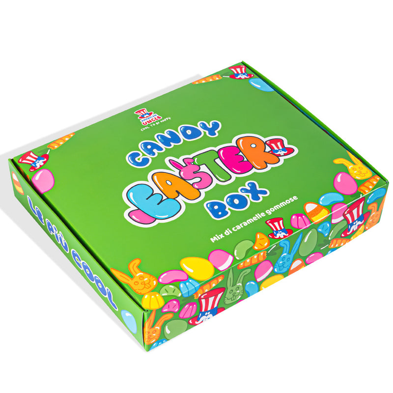3 Wunnie box "Happy Easter", 3 Candy Box zum Zusammenstellen mit deinen Lieblings-Gummisüßigkeiten