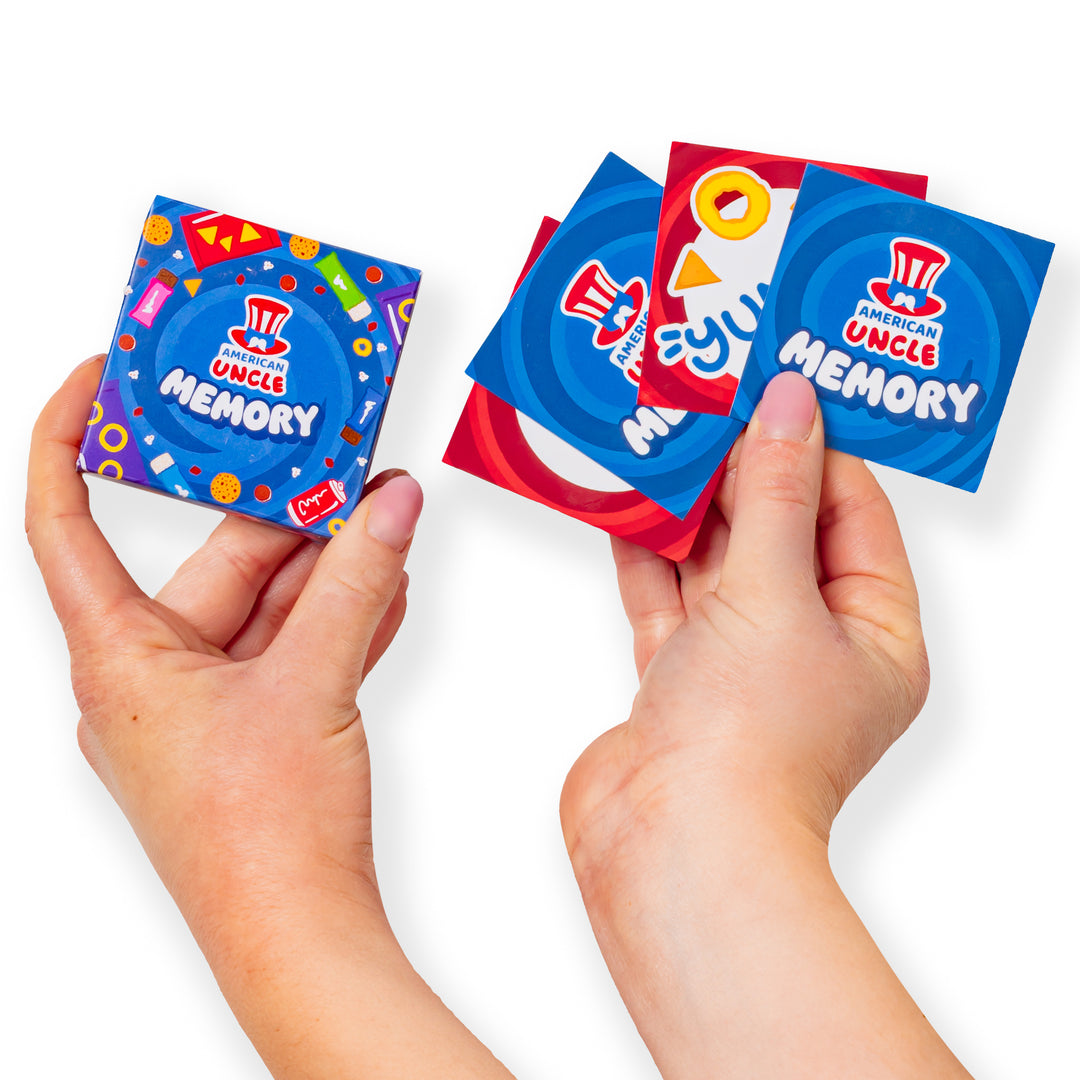 American Uncle Memory-Spiel, Spiel mit 30 Memory-Karten 