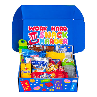 Back to School Box, 12er Snack-Box für den Schulbeginn