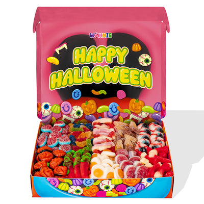 Wunnie box Halloween Edition, die Candy Box zum Zusammenstellen mit deinen  Lieblings-Gummisüßigkeiten