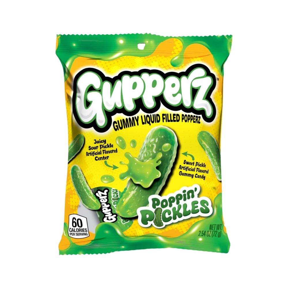 Gupperz Poppin' Pickles, flüssige Süßigkeiten 72g 