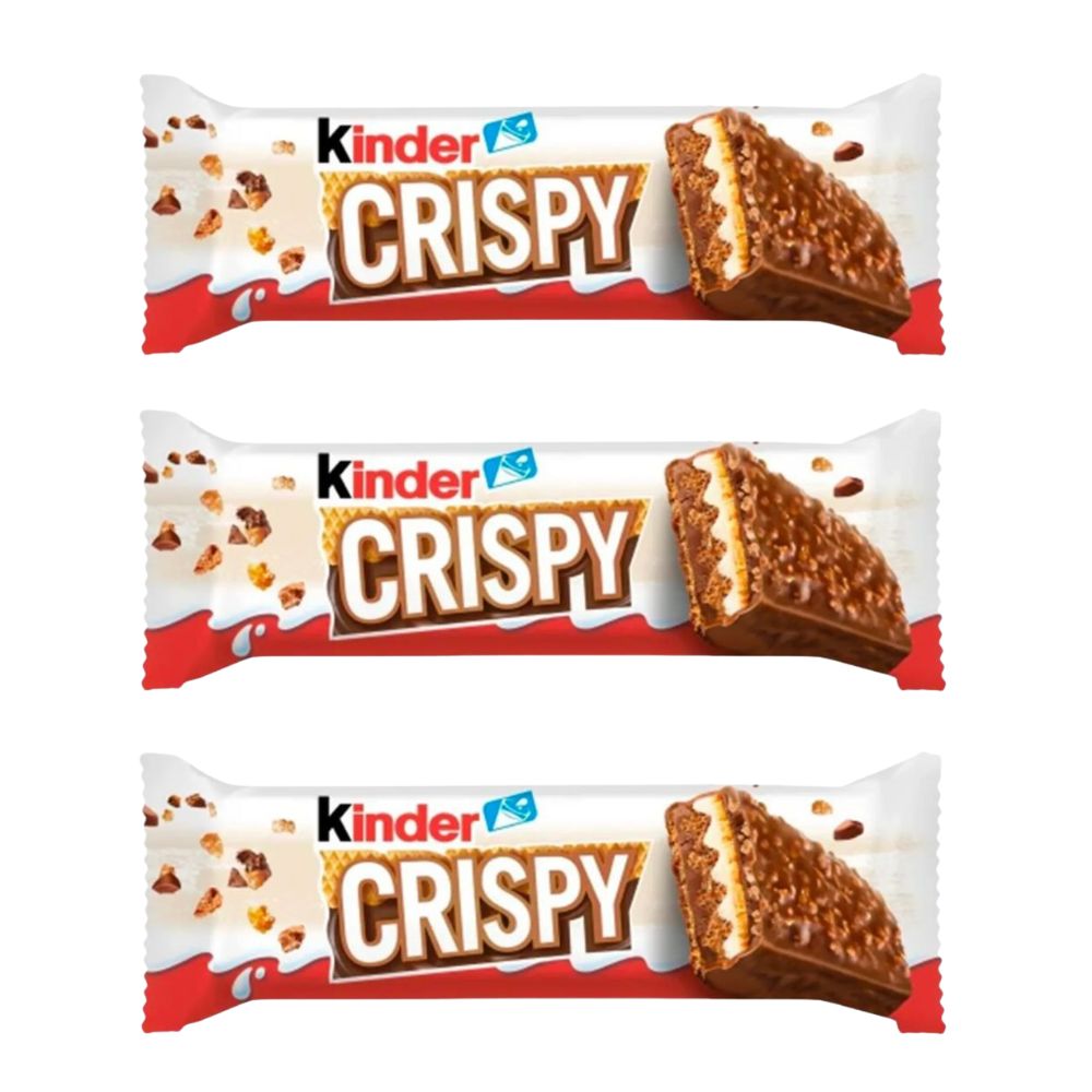 3x Kinder Crispy 