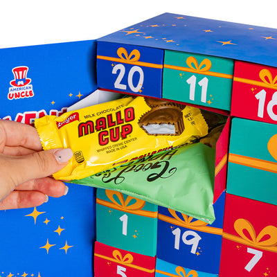 [GLUTEN FREE] Adventskalender Spezial 2024, Box mit +24 glutenfreien süßen und herzhaften Überraschungssnacks