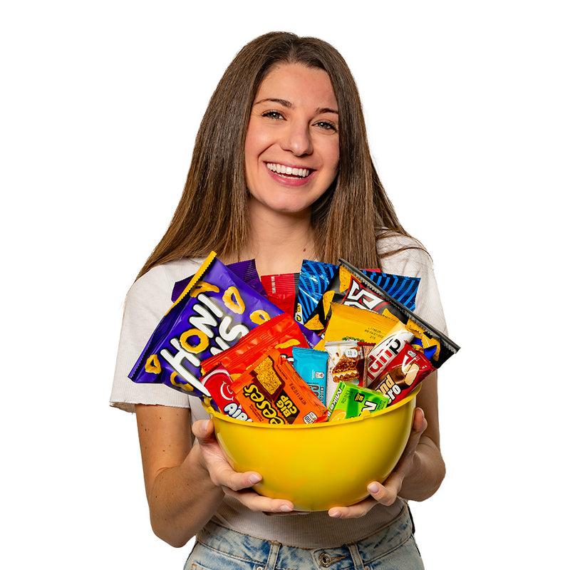 American Uncle Snack Egg M, Ei Überraschung mit 15 snack süßen und salzigen Leckereien 
