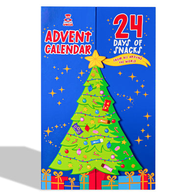 [GLUTEN FREE] Adventskalender 2024, Box mit +24 glutenfreien süßen und herzhaften Überraschungssnacks