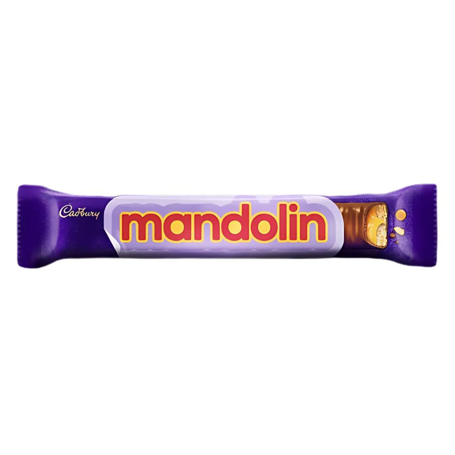 Confezione da 25g, biscotto ricoperto di caramello e uno strato al gusto di cioccolato Cadbury.