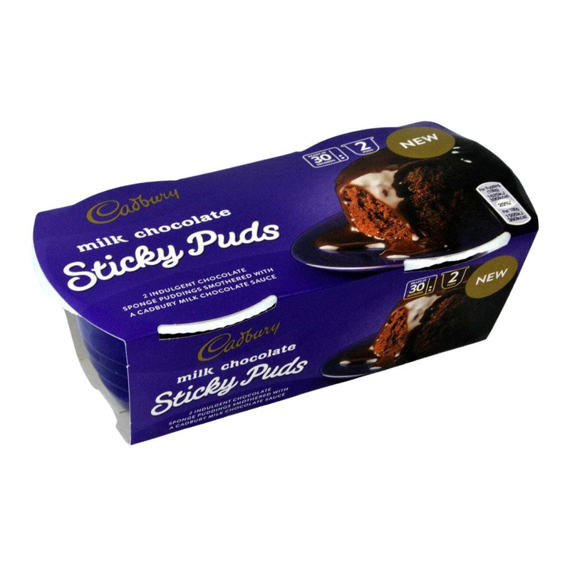 Confezione da 190g pan di spagna al cioccolato con salsa al cioccolato al latte Cadbury.