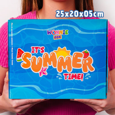 Wunnie box “It’s Summer Time”,, Schachtel mit Gummibonbons zum Zusammenstellen mit deinen Lieblingsgeschmäcken