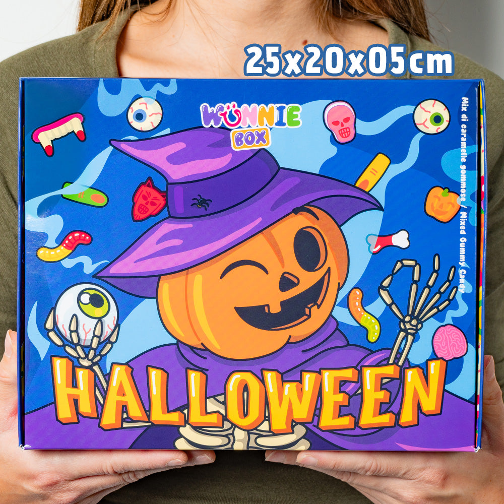 Wunnie box “Happy Halloween", die Candy Box zum Zusammenstellen mit deinen Lieblingsgeschmäckern 