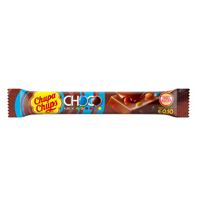 Confezione da 27g, barretta di cioccolato Chupa Chups Choco.