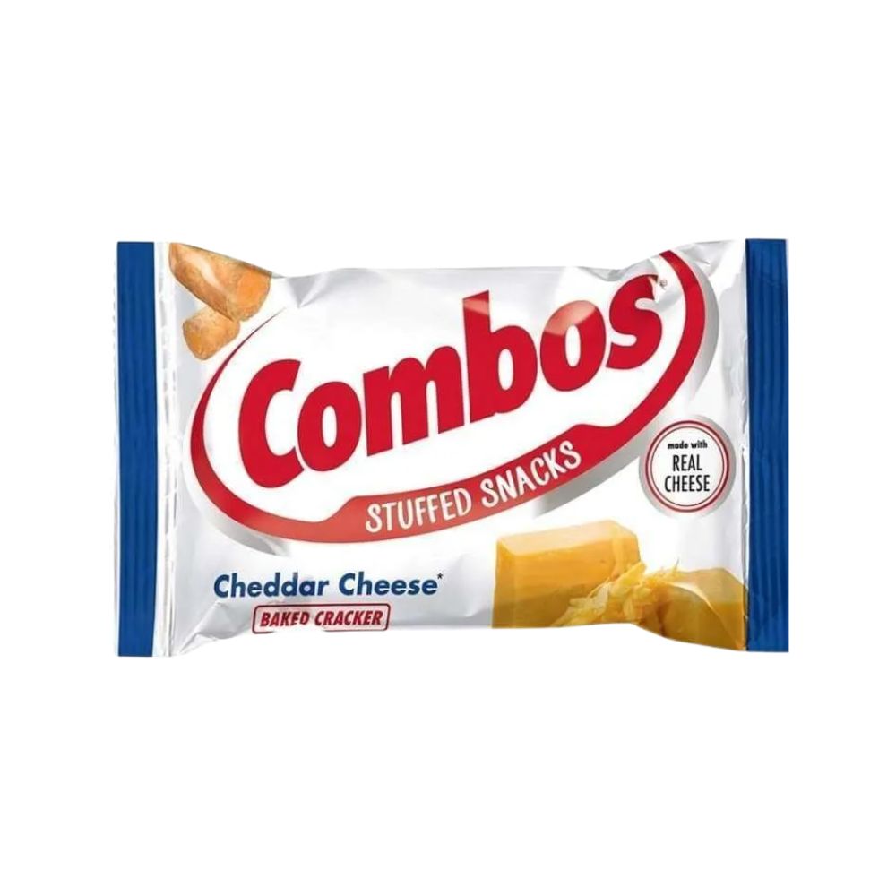 Combos Cheddar Cheese Cracker, Cheddar-Cracker 48g 
