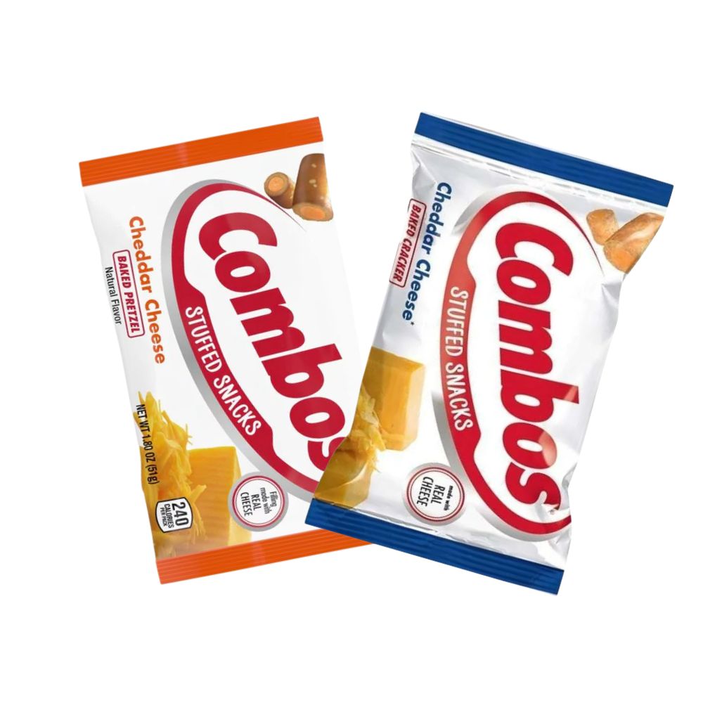 Combos Cheddar-Käse Brezel + Combos Cheddar-Käse Cracker 