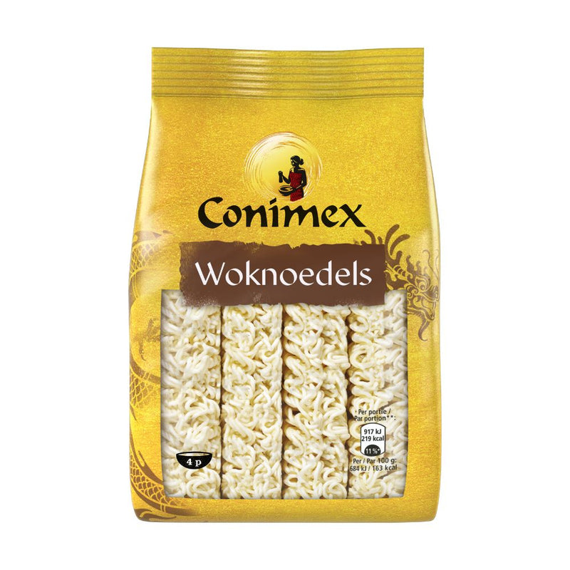 Confezione da 248g, noodles Conimex.