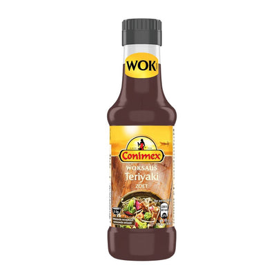 Confezione da 175ml, salsa teriyaki Conimex.