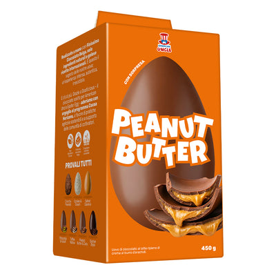 Osterei aus Schokolade 300g gefüllt mit Erdnussbutter, American Uncle Peanut Butter Egg