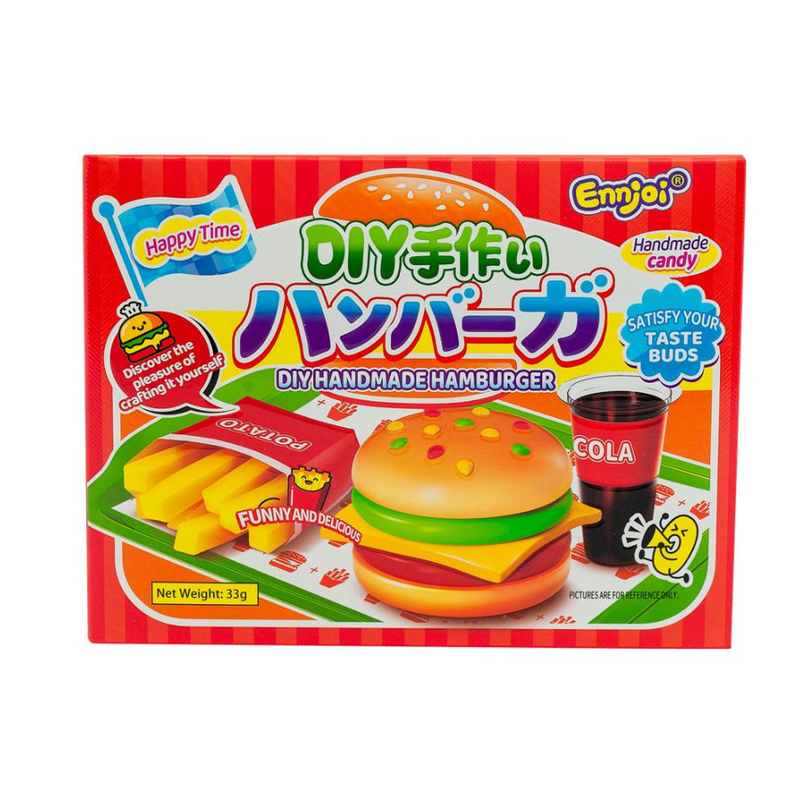 Ennjoi DIY Handmade Hamburger, hamburger fai da te da 33g