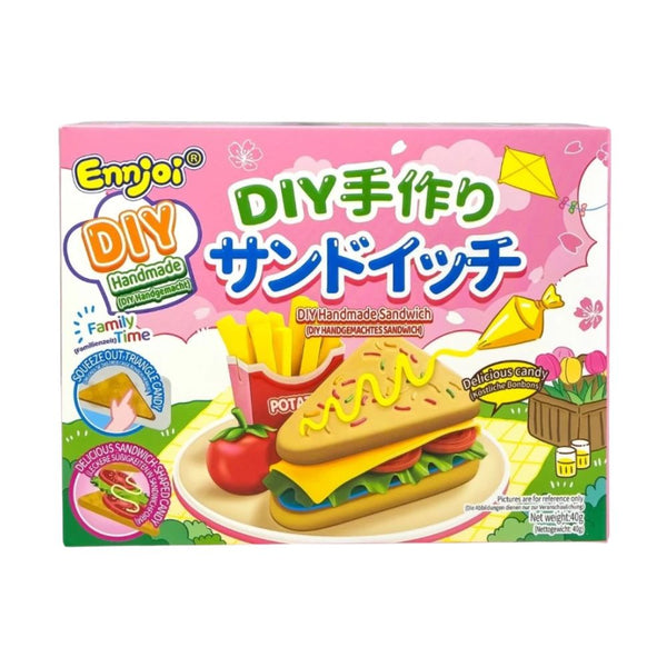 Ennjoi DIY Handmade Sandwich, selbstgemachtes Sandwich zum Selbermachen mit 40 g 